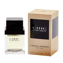 Perfume carolina herrera chic masculino edt 60ml