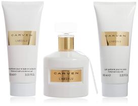 Perfume Carven L'ABSOLU Eau de Parfum 100mL com leite corporal e gel Perfume Carven L'ABSOLU Eau de Parfum 100mL com leite corporal e gel