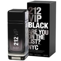 Perfume ch 212 vip black masculino eau de parfum 200ml