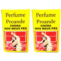 Perfume Chora nos meus pés Atrativo do Amor Sorte Sedução Paixão Encanto Kit 2 Und