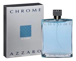 Perfume Chrome A z z a r o Eau De Toilette Edt 200 Ml Masculino Original Lacrado Perfume Chrome A z z a r o Eau De Toilette Edt 200 Ml Masculino Original Lacrado
