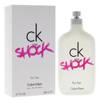 Perfume Ck One Shock For Her 200 Ml Edt Feminino Original Lacrado
