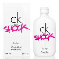 Perfume CK One Shock Her Eau de Toilette 200ml Feminino