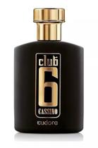 Perfume club 6 cassino colônia eudora masculino - 95ml