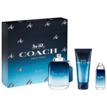 Perfume Coach Blue Eau de Toilette 100ml com gel de banho e viagem Perfume Coach Blue Eau de Toilette 100ml com gel de banho e viagem