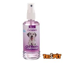 Perfume Colônia Cães Cachorro E Gato Rex Colônia Lavanda 120ml: Deixando seu pet ainda mais cheiroso!