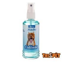 Perfume Colônia Cães Cachorro E Gato Rex Colônia Macho 120ml - Tri1pet