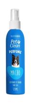 Perfume Colônia Para Cães E Gatos Pet Clean Macho 120 Ml