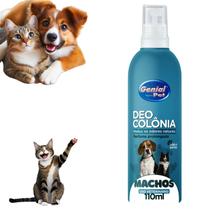 Perfume Colonia Pet Shop Cachorro Gato Macho 110ml Oferta Nf
