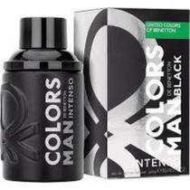 Perfume colors man black intenso masculino eau de parfum 100ml