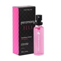 Perfume com Feromônio Mais Sexy Atraente Feromony Ella 15ml - Feitiços Aromáticos