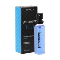 Perfume com Feromônio Masculino que Gera Atração na Mulher- Feromony Elle - 15 ml - Feitiços Aromáticos