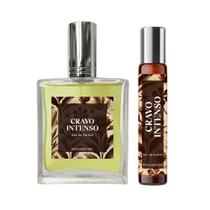 Perfume Cravo Intenso Masculino 50Ml + Spray 10Ml Natural Perfume Cravo Intenso Masculino 50Ml + Spray 10Ml Natural