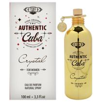 Perfume Cuba Authentic Crystal Eau de Parfum 100ml para mulheres