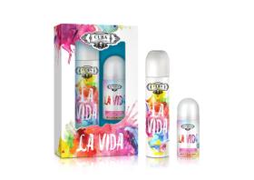 Perfume Cuba La Vida Feminino Kit Presente 98ml EDP Spray Roll-On