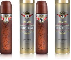 Perfume Cuba Royal Fortune EDT 100ml para homens, pacote com 2 Perfume Cuba Royal Fortune EDT 100ml para homens, pacote com 2