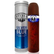 Perfume Cuba Silver Blue Eau de Toilette Masculino100ml