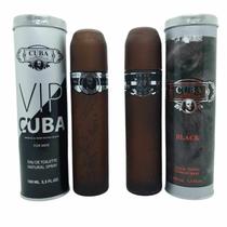 Perfume Cuba VIP Masculino Importado + Cuba Black Importado 100 ml - Cuba Paris by Parfums Des Champs