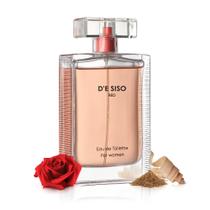 Perfume D'e Siso Classic Red Sweet Eau de Toilette 100ml para mulheres Perfume D'e Siso Classic Red Sweet Eau de Toilette 100ml para mulheres