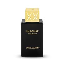 Perfume da Arábia Suíça Shaghaf Oud Aswad EDP 75mL para unissex