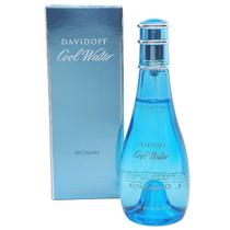 Perfume Davidoff Cool Water Woman 100ml Edt Feminino Floral, Aquático