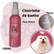 PERFUME DE CACHORRO 1 UNIDADE 120ml PET CLEAN