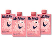 Perfume de chiclete Bubble Bath Mr. Bubble Original 240mL x4