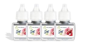 Perfume de purificador de ar que preenche a flor de cerejeira com 4 recargas de óleo Perfume de purificador de ar que preenche a flor de cerejeira com 4 recargas de óleo
