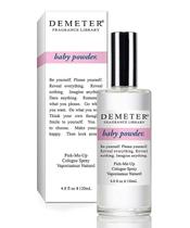Perfume DEMETER Baby Powder Colônia Spray para mulheres 120mL Perfume DEMETER Baby Powder Colônia Spray para mulheres 120mL