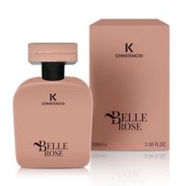 Perfume Deo Colônia Belle Rose K Constâncio 100ml