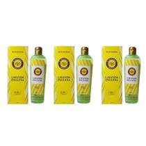 Perfume Deo Colônia Lavanda Inglesa 500ml EuroCosmetic Kit 3