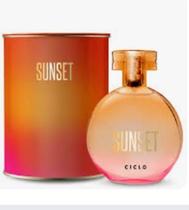 Perfume Deo colônia sunset lata 100ml ciclo