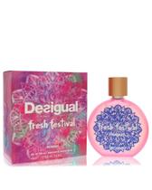 Perfume Desigual Fresh Festival EDT 100ml para mulheres Perfume Desigual Fresh Festival EDT 100ml para mulheres