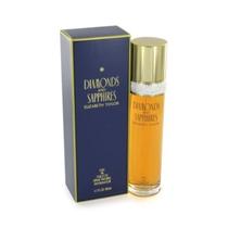 Perfume Diamantes e Safiras Spray 1.7 Oz - Fragrância Premium com Pedras Preciosas