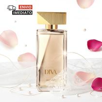Perfume Diva 100ml Fragrância Feminino Colonia Marcante Poder Elegância Irresistível Eudora