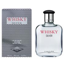 Perfume Eau de Toilette WHISKY Silver 100mL para homens