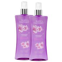 Perfume em spray corporal Body Fantasies Japanese Cherry Blossom 240 ml