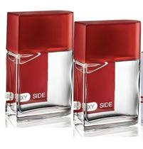 Perfume em Spray Sxy Side Feminino 50 ml Kit com 2