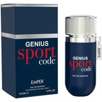 Perfume Emper Genius Sport Code Eau De Parfum 100ml para homens