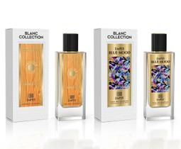 Perfume Emper Trigger e Blue Mood para homens 85 ml