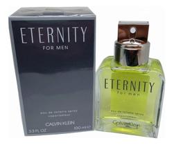 Perfume Eternity For Men Ck 100 Ml Eau De Toilette Edt Masculino Original Lacrado