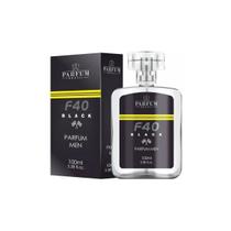 Perfume f40 black 100ml masculino - parfum brasil