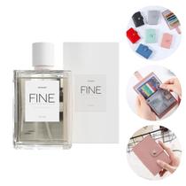 Perfume F49 Luci Luci 100ml e Carteira Porta Cartão Feminina