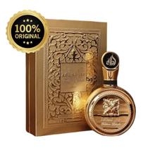 Perfume Fakhar Gold Lattafa 100ml EDP Parfum Unissex Fragrância Concentrada Oriental, Luxo Árabe e Fixação Prolongada Alta Fixação até por 12 h