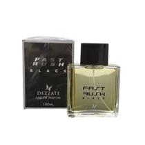 Perfume Fast Rush Black Dezzate 100ml - Masculino Perfume Fast Rush Black Dezzate 100ml - Masculino