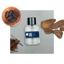 Perfume Fator 5 Nr.05 - 60ml (Sândalo, Cedro e Fava Tonka)