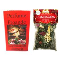 Perfume Faz Querer Quem Não Me Quer Amor Atração Pomba Gira Banho de Ervas da Umbanda Atrativo Kit