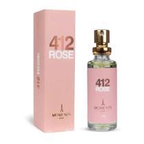 Perfume Feminino 412 Rose Edp Parfum 15ml Moments Paris Perfume Feminino 412 Rose Edp Parfum 15ml Moments Paris