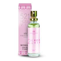 Perfume Feminino 521 Vip Rosé 15ml Amakha Paris