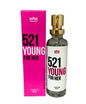 Perfume Feminino 521 Young Amakha Paris 15ml Bolsa ou Bolso